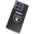 NFL Las Vegas Raiders Team Jersey Moto G Play 5G (2025) Clear Case