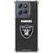 NFL Las Vegas Raiders Team Jersey Moto G Power 5G (2025) Clear Case