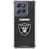 NFL Las Vegas Raiders Team Jersey Moto G Power 5G (2025) Clear Case