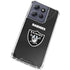NFL Las Vegas Raiders Team Jersey Moto G Power 5G (2025) Clear Case