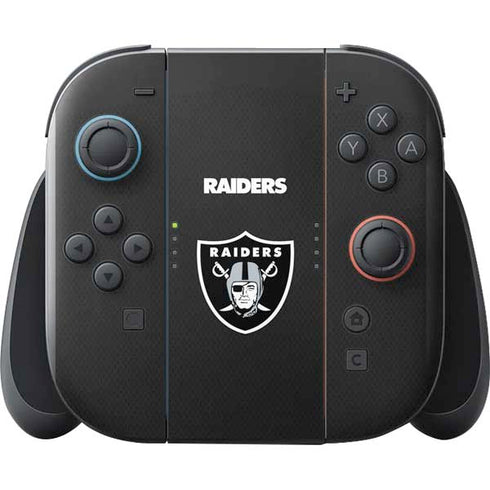 NFL Las Vegas Raiders Team Jersey Nintendo Switch 2 (2025) with Joy-Con Skin