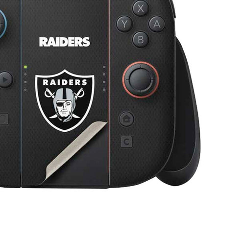 NFL Las Vegas Raiders Team Jersey Nintendo Switch 2 (2025) Joy-Con Controller Skin