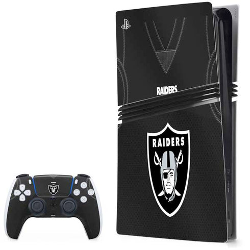 NFL Las Vegas Raiders Team Jersey PlayStation PS5 Skins