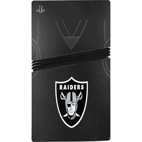 NFL Las Vegas Raiders Team Jersey PS5 Pro Bundle Skin