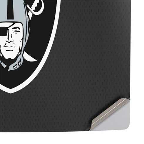 NFL Las Vegas Raiders Team Jersey PS5 Pro Console Skin