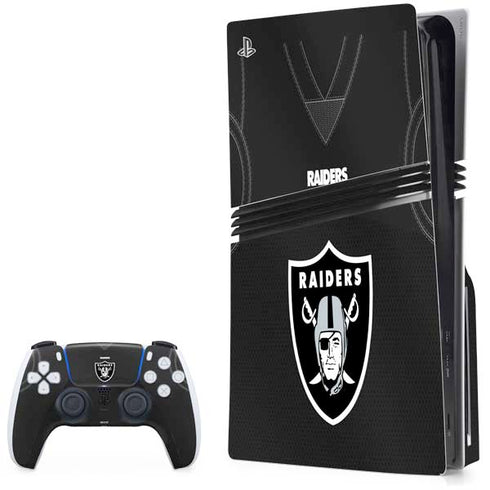 NFL Las Vegas Raiders Team Jersey PlayStation PS5 Skins