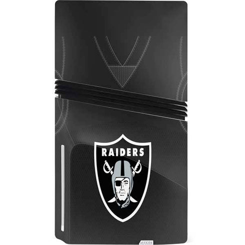 NFL Las Vegas Raiders Team Jersey PS5 Pro Disk Console Skin