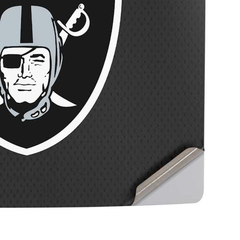 NFL Las Vegas Raiders Team Jersey PS5 Pro Disk Console Skin