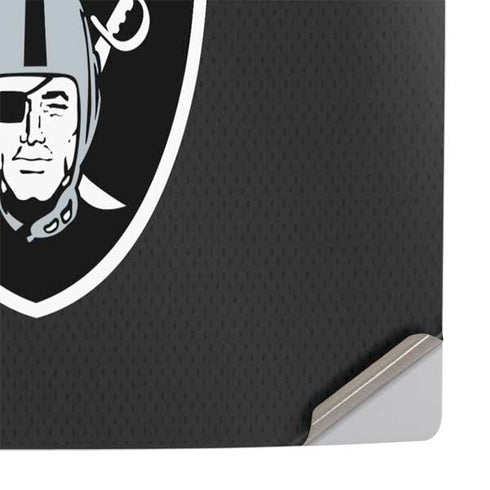 NFL Las Vegas Raiders Team Jersey PS5 Slim Digital Edition Console Skin