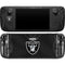 NFL Las Vegas Raiders Team Jersey Steam Deck Handheld Gaming Computer OLED Skin