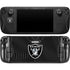 NFL Las Vegas Raiders Team Jersey Steam Deck Handheld Gaming Computer OLED Skin