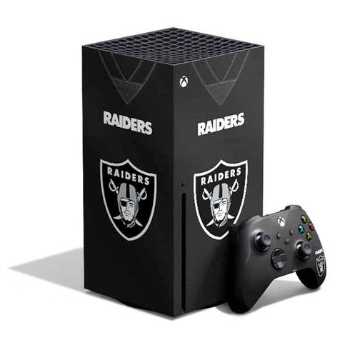 NFL Las Vegas Raiders Team Jersey Xbox Series X Skins