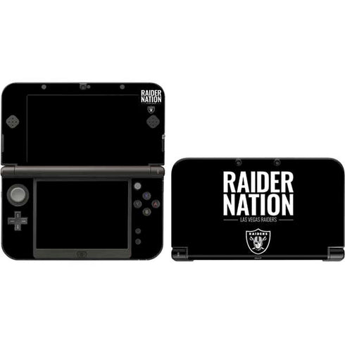 NFL Las Vegas Raiders Team Motto Nintendo Skins