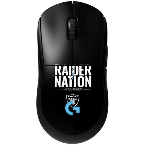 NFL Las Vegas Raiders Team Motto G Pro Wireless Gaming Mouse Skin