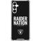 NFL Las Vegas Raiders Team Motto Galaxy A16 5G Clear Case