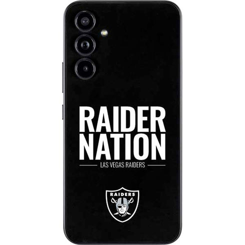 NFL Las Vegas Raiders Team Motto Galaxy A54 5G Skin
