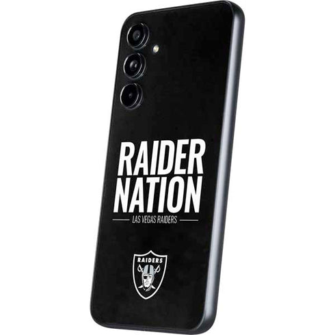 NFL Las Vegas Raiders Team Motto Galaxy A54 5G Skin