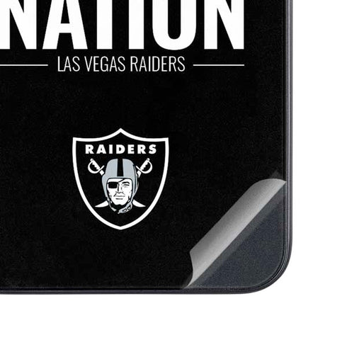 NFL Las Vegas Raiders Team Motto Galaxy A54 5G Skin
