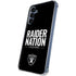 NFL Las Vegas Raiders Team Motto Galaxy A55 5G Clear Case