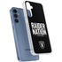 NFL Las Vegas Raiders Team Motto Galaxy A55 5G Clear Case
