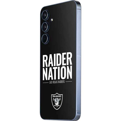 NFL Las Vegas Raiders Team Motto Galaxy A55 5G Skin