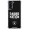 NFL Las Vegas Raiders Team Motto Galaxy S22 Clear Case