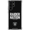 NFL Las Vegas Raiders Team Motto Galaxy S23 Ultra Clear Case