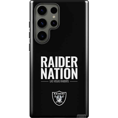 NFL Las Vegas Raiders Team Motto Galaxy S23 Ultra Pro Case