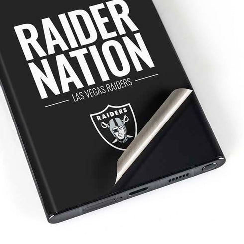 NFL Las Vegas Raiders Team Motto Galaxy Skins