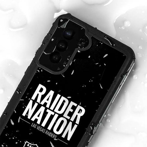 NFL Las Vegas Raiders Team Motto Galaxy S24 Plus Waterproof Case