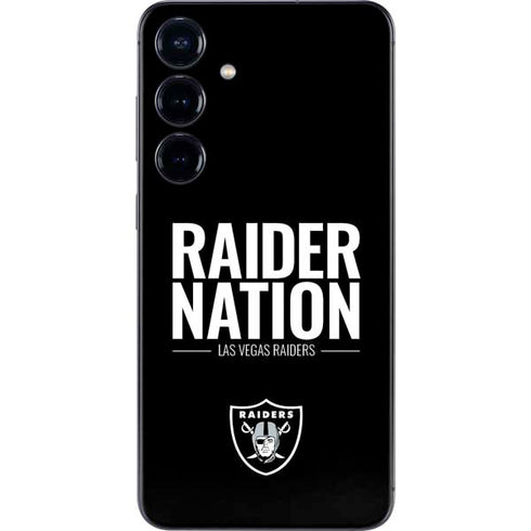 NFL Las Vegas Raiders Team Motto Galaxy S24 Skin