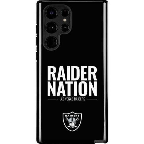 NFL Las Vegas Raiders Team Motto Galaxy S25 Ultra Impact Case