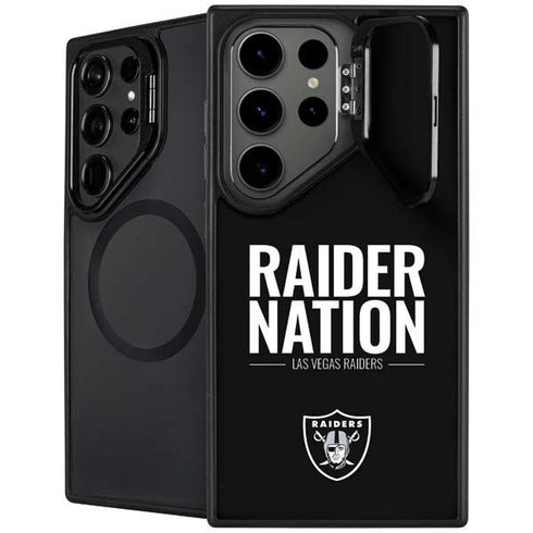 NFL Las Vegas Raiders Team Motto Galaxy S24 Ultra Kickstand Case