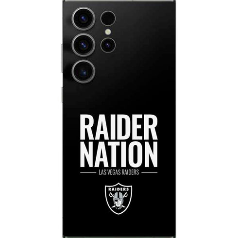 NFL Las Vegas Raiders Team Motto Galaxy S24 Ultra Skin