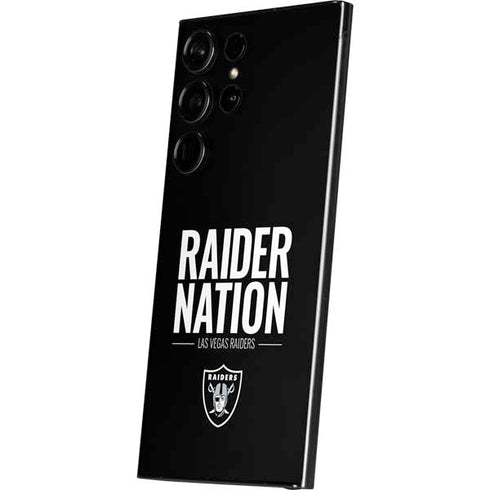 NFL Las Vegas Raiders Team Motto Galaxy S24 Ultra Skin