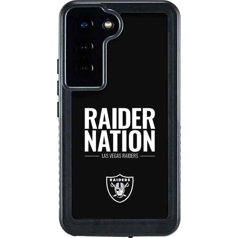 NFL Las Vegas Raiders Team Motto Galaxy S24 Waterproof Case