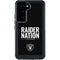 NFL Las Vegas Raiders Team Motto Galaxy S24 Waterproof Case