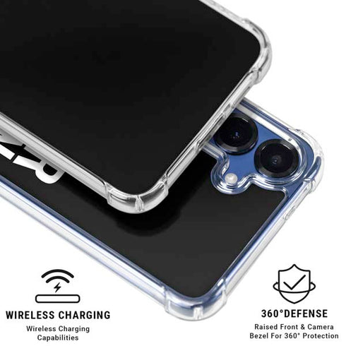 NFL Las Vegas Raiders Team Motto Galaxy S25 Plus Clear Case