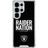 NFL Las Vegas Raiders Team Motto Galaxy S25 Ultra Clear Case