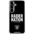 NFL Las Vegas Raiders Team Motto Galaxy S26 Clear Case