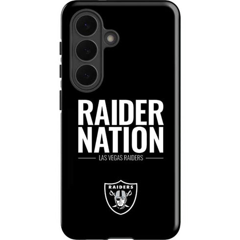 NFL Las Vegas Raiders Team Motto Galaxy S26 Impact Case