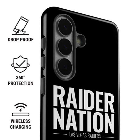 NFL Las Vegas Raiders Team Motto Galaxy S26 Impact Case