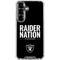 NFL Las Vegas Raiders Team Motto Galaxy S26 Plus Clear Case
