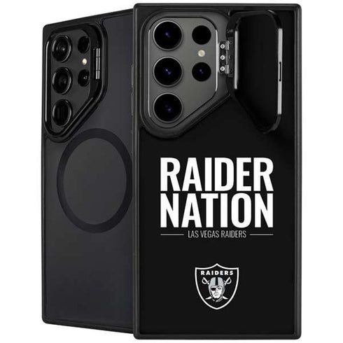 NFL Las Vegas Raiders Team Motto Galaxy S26 Ultra Kickstand Case