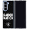 NFL Las Vegas Raiders Team Motto Galaxy Z Fold5 5G Clear Case