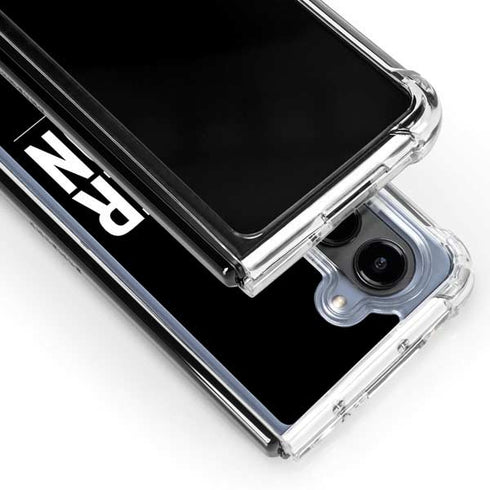 NFL Las Vegas Raiders Team Motto Galaxy Z Fold5 5G Clear Case