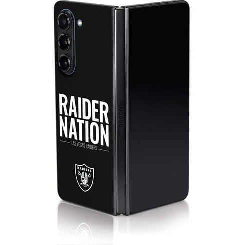 NFL Las Vegas Raiders Team Motto Galaxy Z Fold5 5G Skin