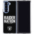 NFL Las Vegas Raiders Team Motto Galaxy Z Fold6 Clear Case