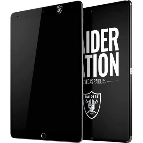 NFL Las Vegas Raiders Team Motto iPad Skins
