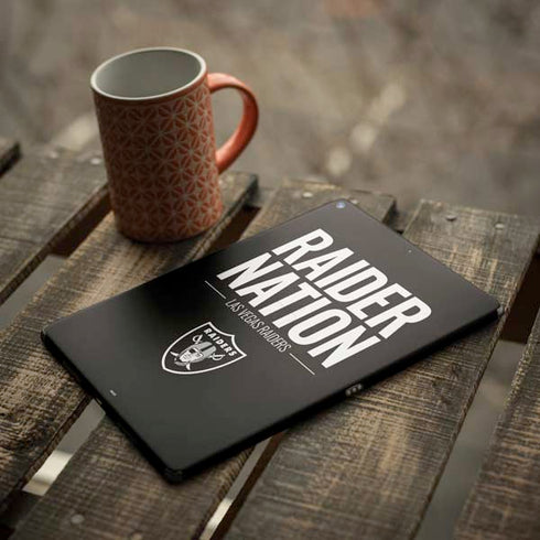 NFL Las Vegas Raiders Team Motto iPad Skins